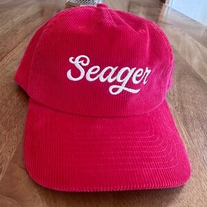 Seager Big Red Corduroy Hat ❤️